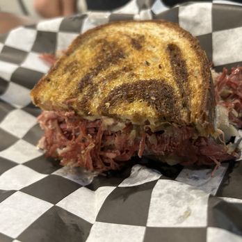 Fratelli’s Delicatessen - Ruben - half size - Delis Near Me - Apex, North Carolina Fratelli’s Delicatessen - Ruben - half size - Delis Near Me - Apex, North Carolina