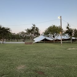 ABC Tent and Party Rentals - Tent halfway up on the morning of the wedding with zero communication of when they would be back to finish. Which was 10 am... unreal!