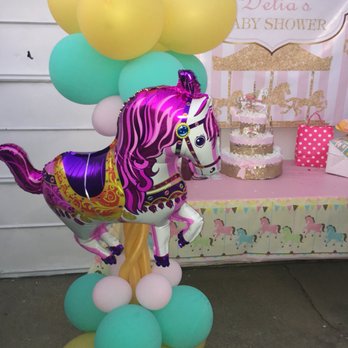 Party World Burbank - For our carousel themed baby shower - Party Supplies Near Me - Burbank, California