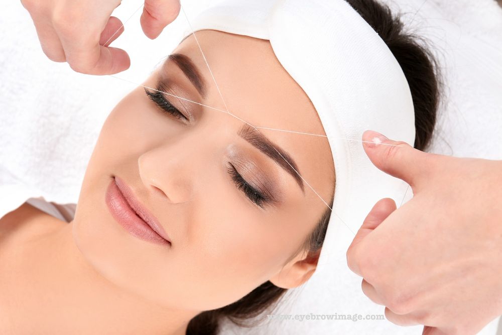 Eyebrow Image Threading Logo