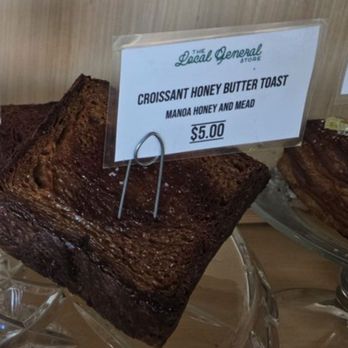 The Local General Store - Delicious croissant honey butter toast - Butcher Near Me - Honolulu, Hawaii