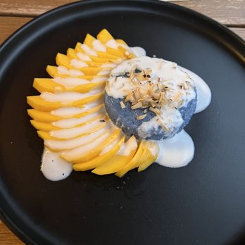 Hanuman Thai Eatery - Mango sticky rice - Thai Near Me - Costa Mesa, California