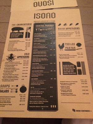 Menu photo 3 Isono Eatery and Bar Hong Kong, HK