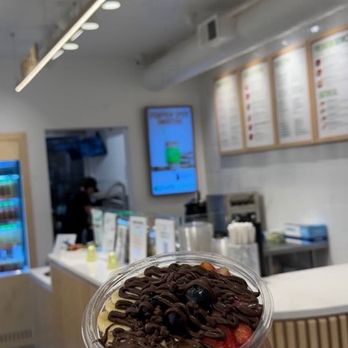 Pure Green - Chocolate Hazelnut Bowl - Juice Bars & Smoothies Near Me - Hoboken, New Jersey Pure Green - Chocolate Hazelnut Bowl - Juice Bars & Smoothies Near Me - Hoboken, New Jersey