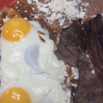 Con Huevos Restaurant - Chilaquiles with cecina - Breakfast & Brunch Near Me - Cicero, Illinois