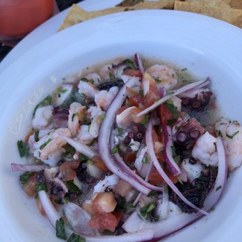 Hard Rock Hotel - Shrimp and octopus ceviche - Hotels Near Me - Cancún, ROO
