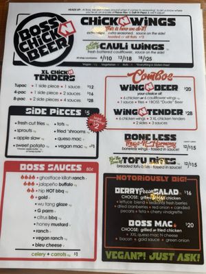 Menu photo 4 Boss ChickNBeer Cuyahoga Falls, OH Menu photo 4 Boss ChickNBeer Cuyahoga Falls, OH