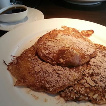 Panzano - Pumpkin pancakes with almonds and cinnamon butter. - Italian Near Me - Denver, Colorado