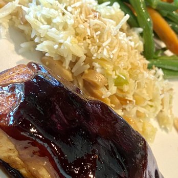 Angela's Kitchen - Teriyaki glazed salmon - New American Near Me - Surprise, Arizona Angela's Kitchen - Teriyaki glazed salmon - New American Near Me - Surprise, Arizona