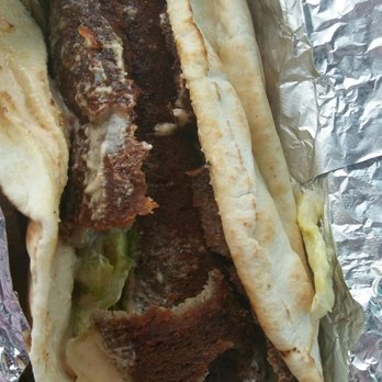 Arhiboo Shawarma - Dried up beef gyro - Middle Eastern Near Me - Stone Mountain, Georgia