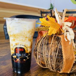 Kung Fu Tea Greenwood - Coco cream wow( brown sugar boba)