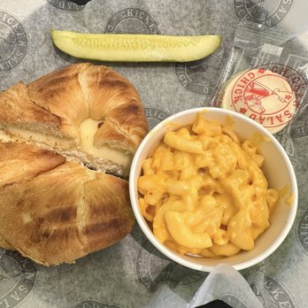 Chicken Salad Chick - OG chicken salad melt with Mac n cheese - Southern Near Me - Evansville, Indiana Chicken Salad Chick - OG chicken salad melt with Mac n cheese - Southern Near Me - Evansville, Indiana
