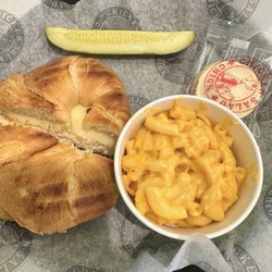Chicken Salad Chick - OG chicken salad melt with Mac n cheese