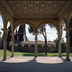 Santa Maria delle Grazie - portico di Benedetto da Maiano