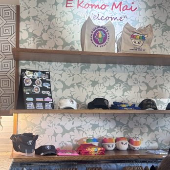 Ululani's - Merchandise with cute plushies - Shaved Ice Near Me - Chula Vista, California