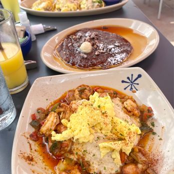 Snooze, an A.M. Eatery - Shrimp and Grits - Breakfast & Brunch Near Me - Houston, Texas Snooze, an A.M. Eatery - Shrimp and Grits - Breakfast & Brunch Near Me - Houston, Texas