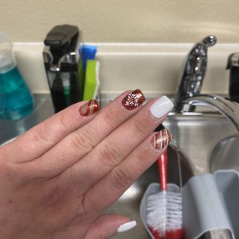 A-1 Nails - Christmas nails - Nail Salons Near Me - Henderson, Nevada