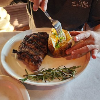 Culpepper Cattle - Ribeye and loaded baked potato - Steakhouses Near Me - Rockwall, Texas Culpepper Cattle - Ribeye and loaded baked potato - Steakhouses Near Me - Rockwall, Texas