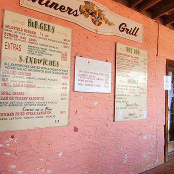 The Miners Grill & Ice Cream Parlor - Menu - American Near Me - Apache Junction, Arizona