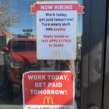McDonald's - Daily pay! - Fast Food Near Me - Beaver, Utah