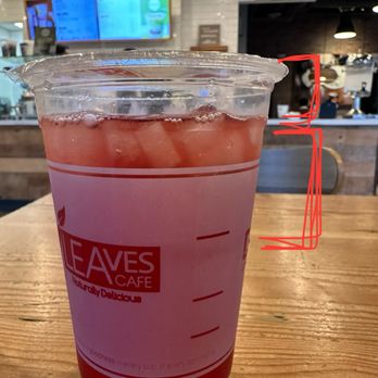 7 Leaves Cafe - The empty gap of the drink and the 1/3 amount of ice in the drink... - Coffee & Tea Near Me - San Jose, California 7 Leaves Cafe - The empty gap of the drink and the 1/3 amount of ice in the drink... - Coffee & Tea Near Me - San Jose, California