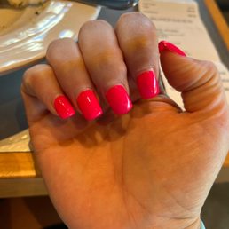 Crooked middle finger Crooked middle finger