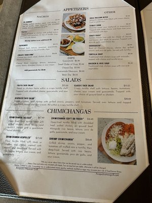Menu photo 5 Acapulco Mexican Grill Grand Rapids, MI