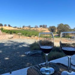 Viano Winery - The view of their vineyard