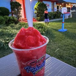 Spizzy's Philadelphia Water Ice - Cherry water ice