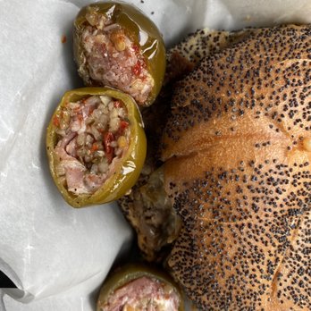 Donkey's Place - Stuffed peppers! So good! - Cheesesteaks Near Me - Camden, New Jersey Donkey's Place - Stuffed peppers! So good! - Cheesesteaks Near Me - Camden, New Jersey