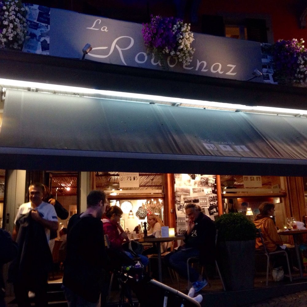 Restaurant La Rouvenaz - Busy Friday evening with a full house. - Italian Near Me - Montreux, VD