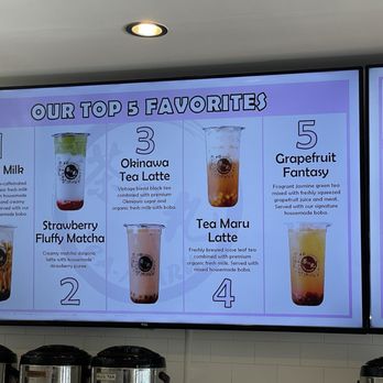 Tea Maru - Menu - Bubble Tea Near Me - Irvine, California