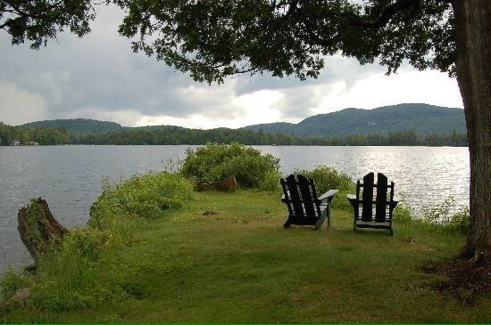 The Hedges on Blue Mountain Lake by null