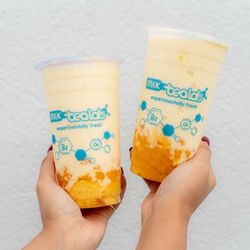Milk Tea Lab - Mango lovers + mango chunks IG: @eat.w.alyssa