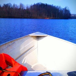 Marsh Creek Water Sports - Motor boat on the water!