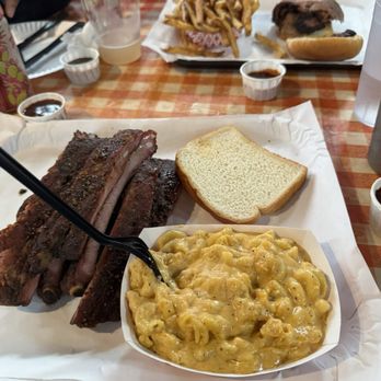 John Brown BBQ - Mac and Cheese Ribs Brisket sandwich - Barbeque Near Me - Long Island City, New York John Brown BBQ - Mac and Cheese Ribs Brisket sandwich - Barbeque Near Me - Long Island City, New York