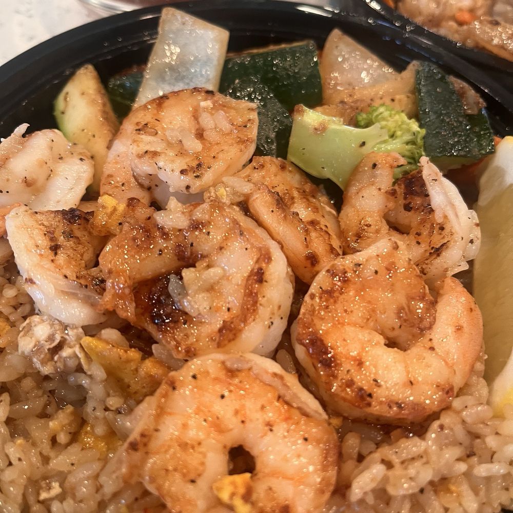 Habachihana Grill - Shrimp delicious and veggies on point. - Steakhouses Near Me - Bellflower, California Habachihana Grill - Shrimp delicious and veggies on point. - Steakhouses Near Me - Bellflower, California