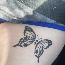 Blue Frog Tattoo