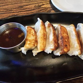 Kaiyo Sushi - Pan-seared shrimp dumplings - Sushi Bars Near Me - Bellevue, Nebraska