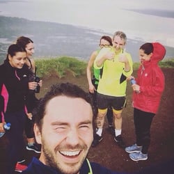 Cavehill Country Park - Hail nor gales will stop us running Cavehill trail! #BeatTheClock Pic courtesy of Chris mcK