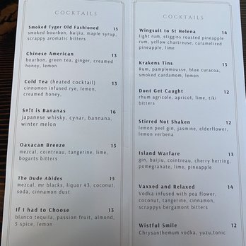 Tyger Tyger - Drinks menu February 2022 pt 2 - Szechuan Near Me - Seattle, Washington Tyger Tyger - Drinks menu February 2022 pt 2 - Szechuan Near Me - Seattle, Washington