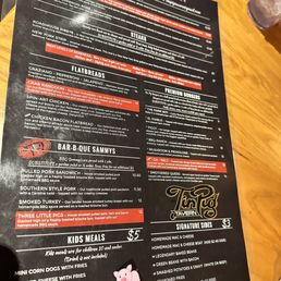 Menu pg 2 Menu pg 2