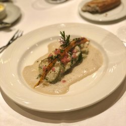 Le Belvédère - Fish-stuffed cabbage (not zucchini!)