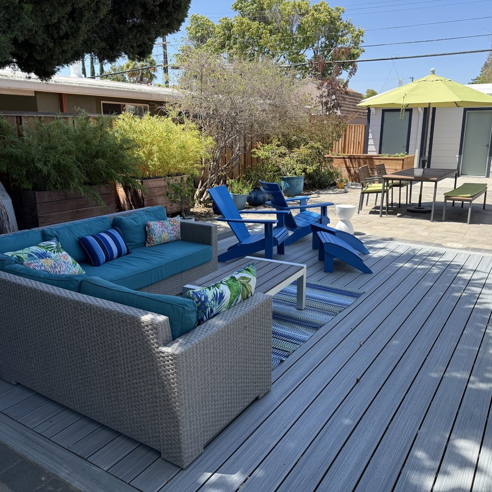deck + paver