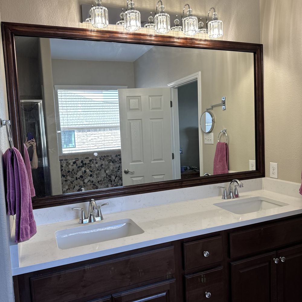Eagle Design Build - Mirror border built and installed - General Contractors Near Me Eagle Design Build - Mirror border built and installed - General Contractors Near Me