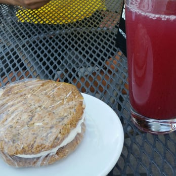 Native Foods - Oatmeal Creme pie and watermelon Fresca - Desserts Near Me - Glendale, Colorado