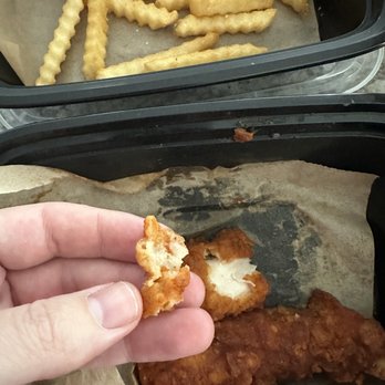 Fly Bye - Very soft, mushy breading on the fried chicken. This was taken about 5 minutes after leaving the restaurant. - Pizza Near Me - Phoenix, Arizona