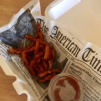 Oak Tree Cafe - This is what I got for a $4.00 order of sweet potato fries!! Rip off!! - Bars Near Me - Albuquerque, New Mexico