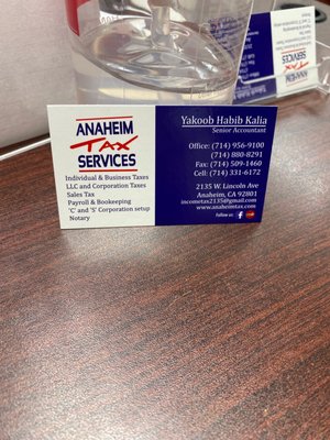 Anaheim Tax Services by null