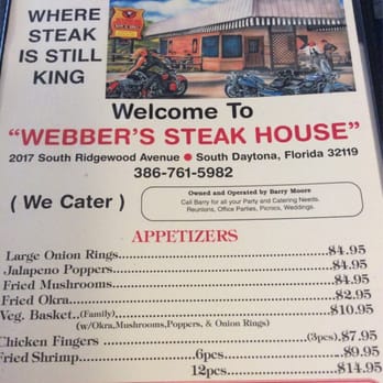 Webbers Steak House - Steakhouses Near Me - South Daytona, Florida Webbers Steak House - Steakhouses Near Me - South Daytona, Florida